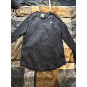 Vintage Y2K Abercrombie and Fitch Mens Long Sleeve Top Size Large